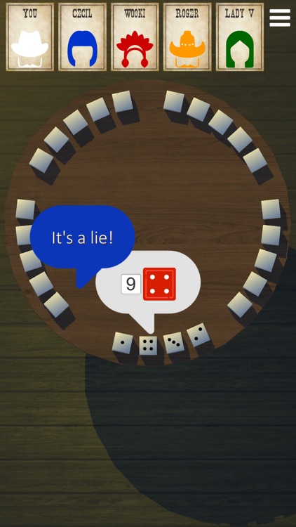 Western Liar's Dice