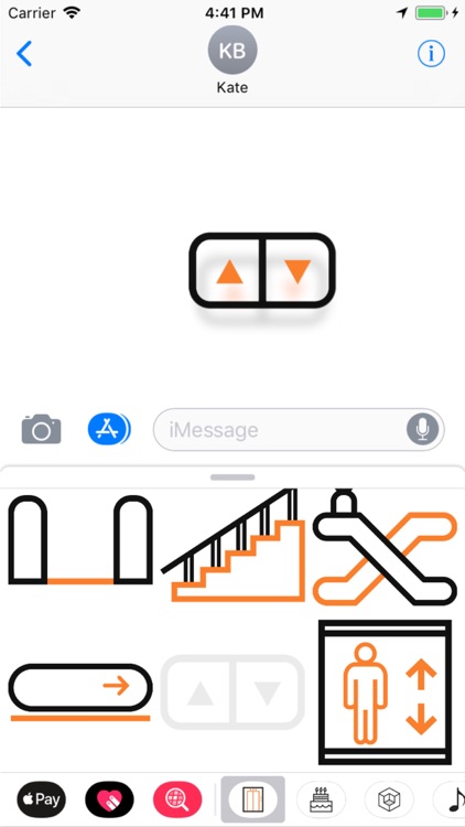 Stair Escalator Lift Stickers screenshot-3