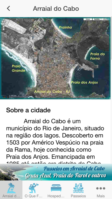 Screenshot #2 pour Guia Turístico Arraial do Cabo