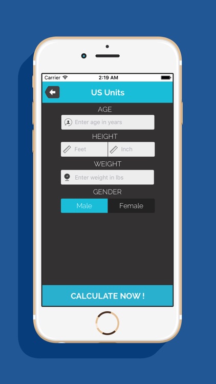 Smart weight BMI Calculator