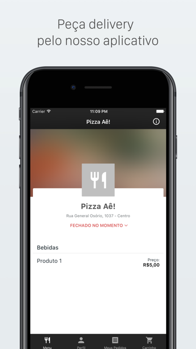 How to cancel & delete Pizza Aê! Delivery from iphone & ipad 1