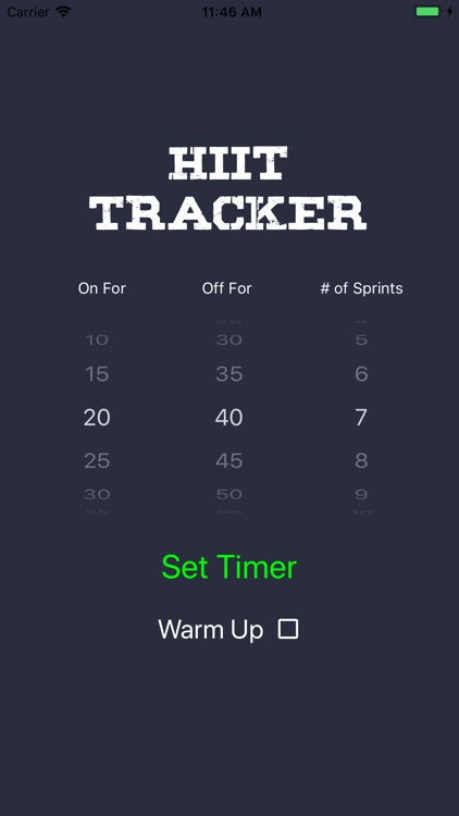 HIIT Tracker
