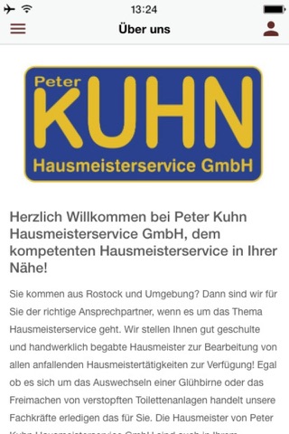 Peter Kuhn Hausmeisterservice screenshot 2