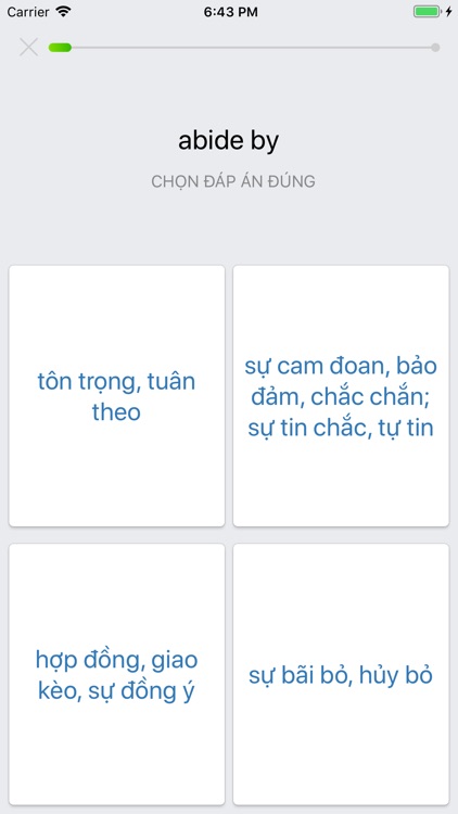 Học từ vựng siêu tốc Bazoo screenshot-5