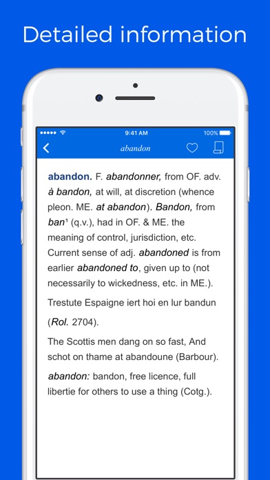 Etymological Dictionary screenshot 2