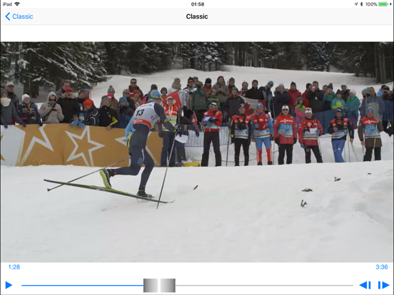Cross-country skiing technique iPad screenshot 5 - Sports app