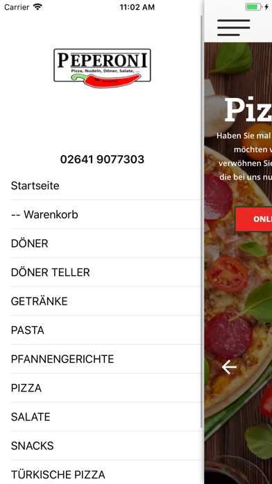 Pizzeria Peperoni in Bad-Neuen screenshot 2