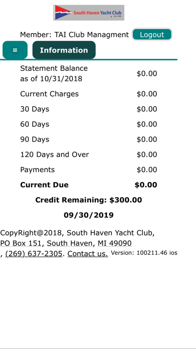 South Haven Yacht Club screenshot 2