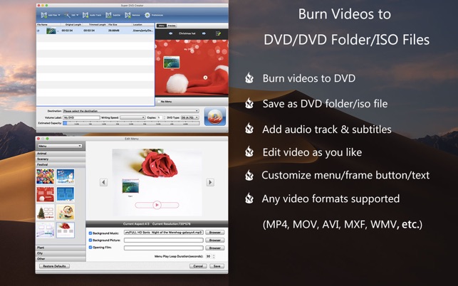 ‎Super DVD Creator Burner Screenshot