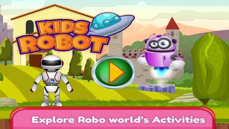 Kids Robot Game - Build & Jump