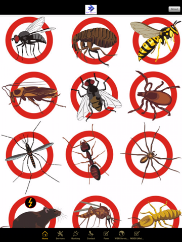 Pest Treat App - náhled