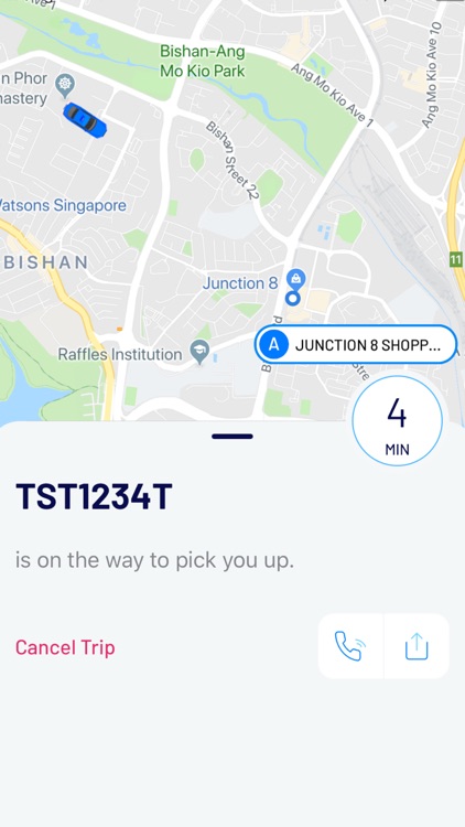 ComfortDelGro Taxi Booking App screenshot-6