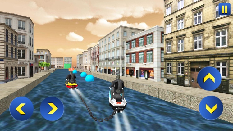 Chained Jetski Water Racing 3D