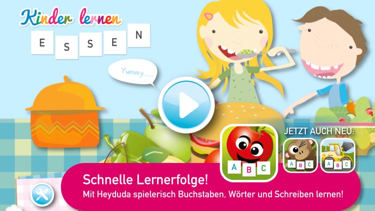 Heyduda! Kinder lernen Essen screenshot-4