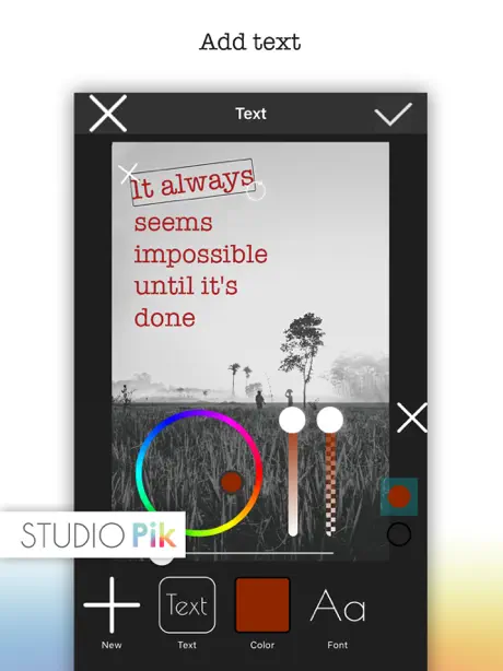 Studio Pik – photo editor
