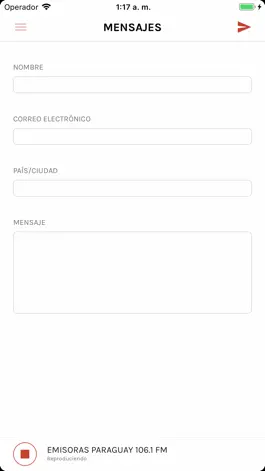 Game screenshot Emisoras Paraguay FM hack