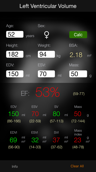 Screenshot #2 pour CMR Calculator