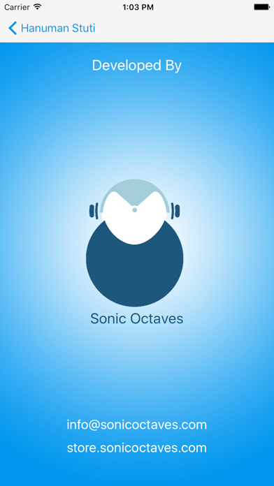 App screenshot