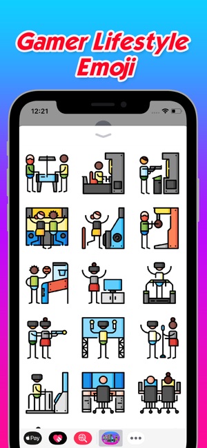 Gamer Lifestyle Emoji(圖2)-速報App