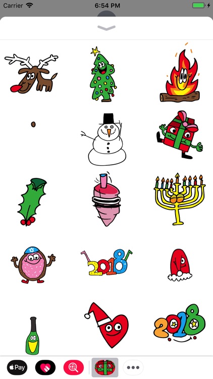 Holidaze Animated Stickers