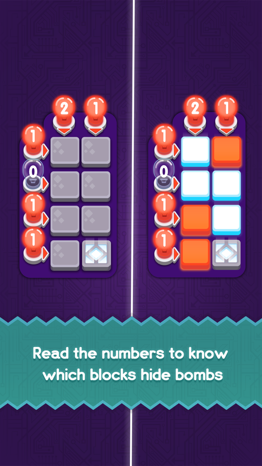 #1. Minesweeper Genius (iOS) 由: Mother Gaia Studio