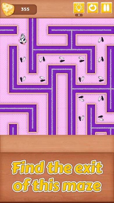 Cheesy Maze - Mouse Escape screenshot 2