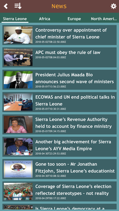 Voice of Salone TV screenshot 2