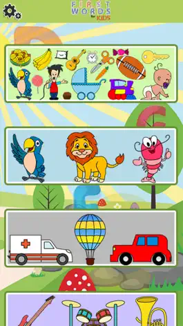Game screenshot Learning the First Words mod apk