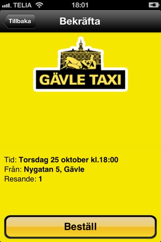 Gävle Taxi screenshot 3