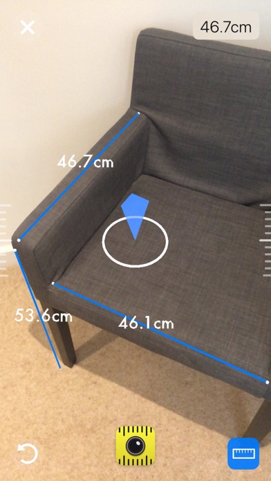 Augmented Reality Tape Measureのおすすめ画像2