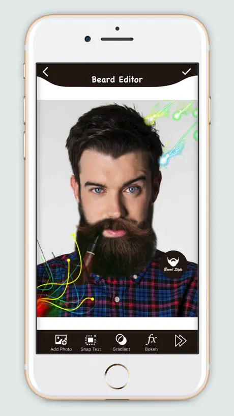 Beard Photo Editor - Booth