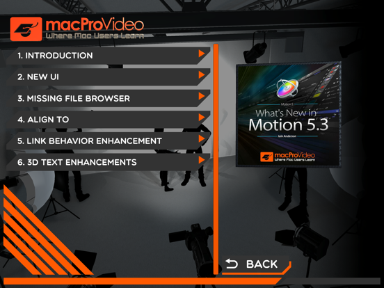 Screenshot #5 pour Video Editing 100, Motion 5.3
