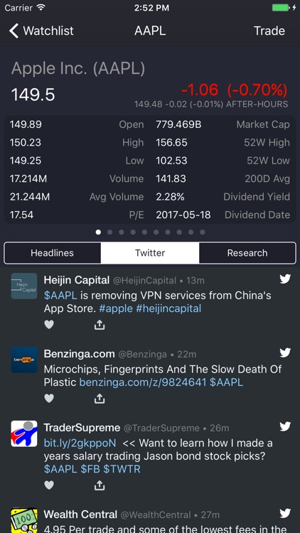 StockBeat - Stock Market News screenshot-3