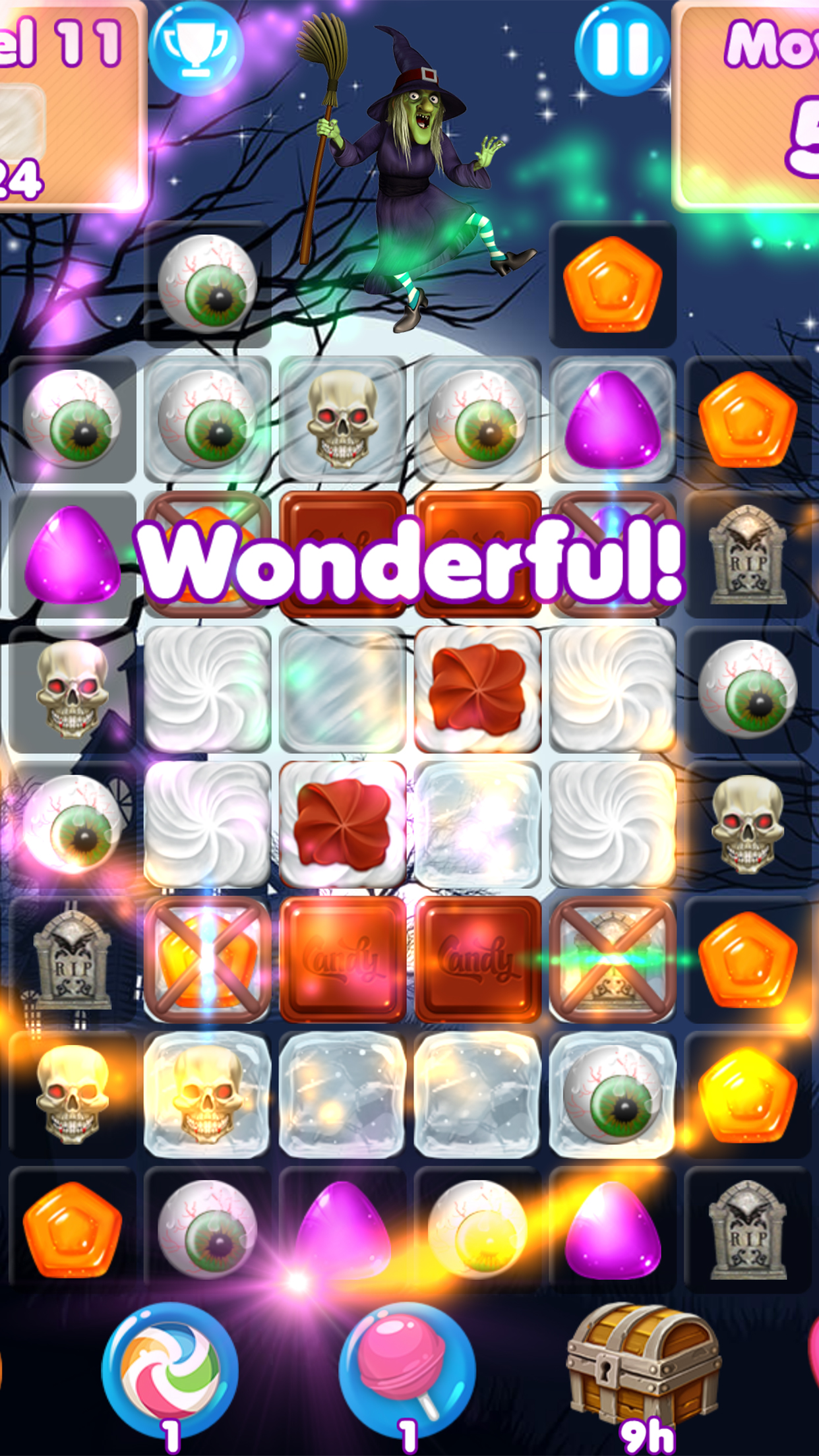 Halloween Treats & Candy Moves screenshot 3
