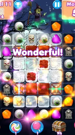 Game screenshot Halloween Treats & Candy Moves apk