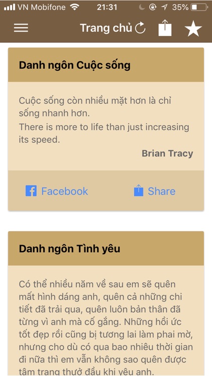 Danh ngôn - Lời hay ý đẹp