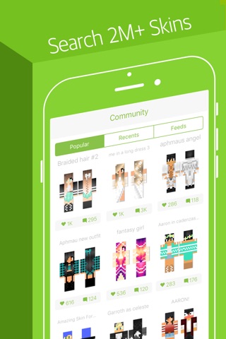 Skinseed - Skin Creator & Skins Editor for Minecraft::Appstore  for Android