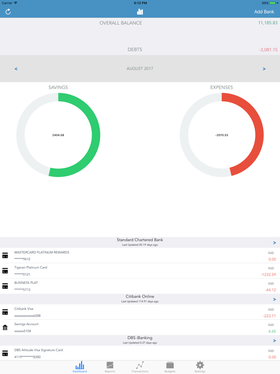 Screenshot #4 pour CashTrack - Expense Tracker