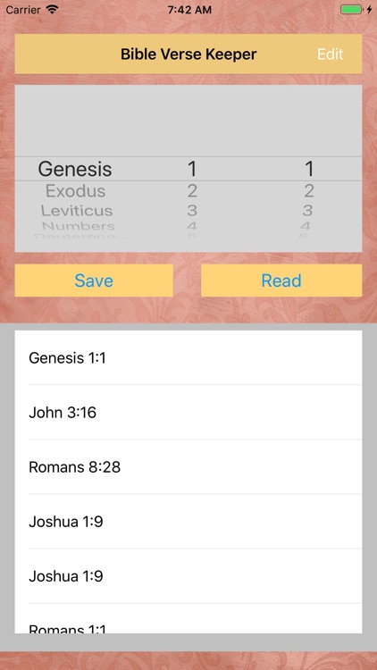 Bible Verse Keeper