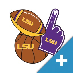 LSU Tigers PLUS Selfie Stickers