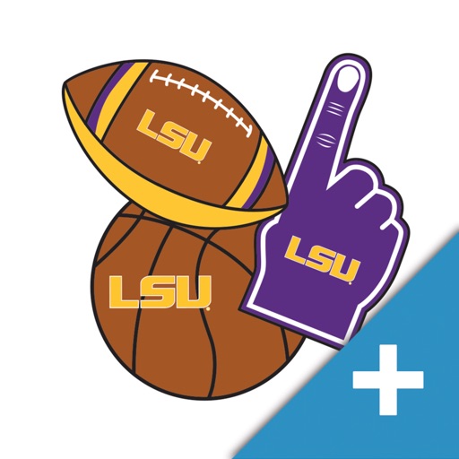 LSU Tigers PLUS Selfie Stickers icon