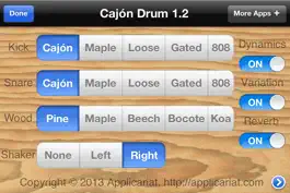 Game screenshot Cajón Drum apk