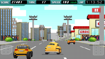 Taxi Cab Crazy Race 3D - City Racer Driver Rushのおすすめ画像4