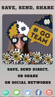 notre dame pro selfie stickers iphone images 4