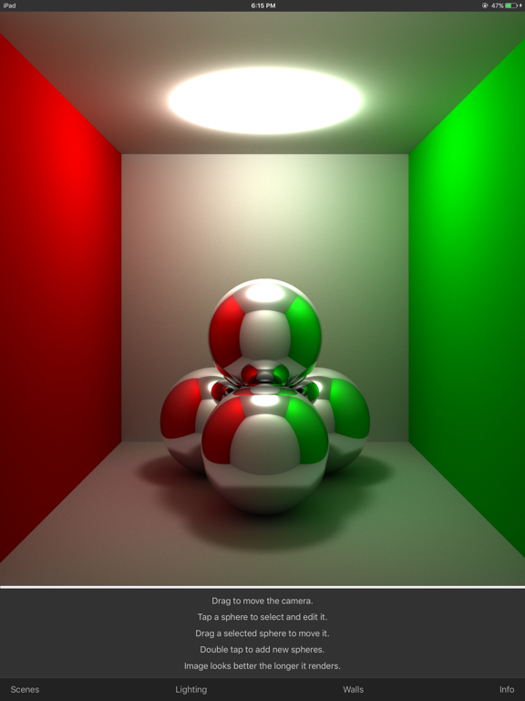 Path Tracer iPad screenshot 3 - Entertainment app