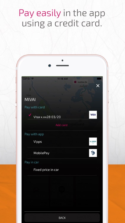 Mivai – Taxi app