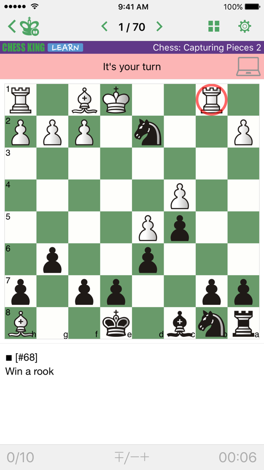 #2. Chess: Capturing Pieces 2 (iOS) 由: Chess King