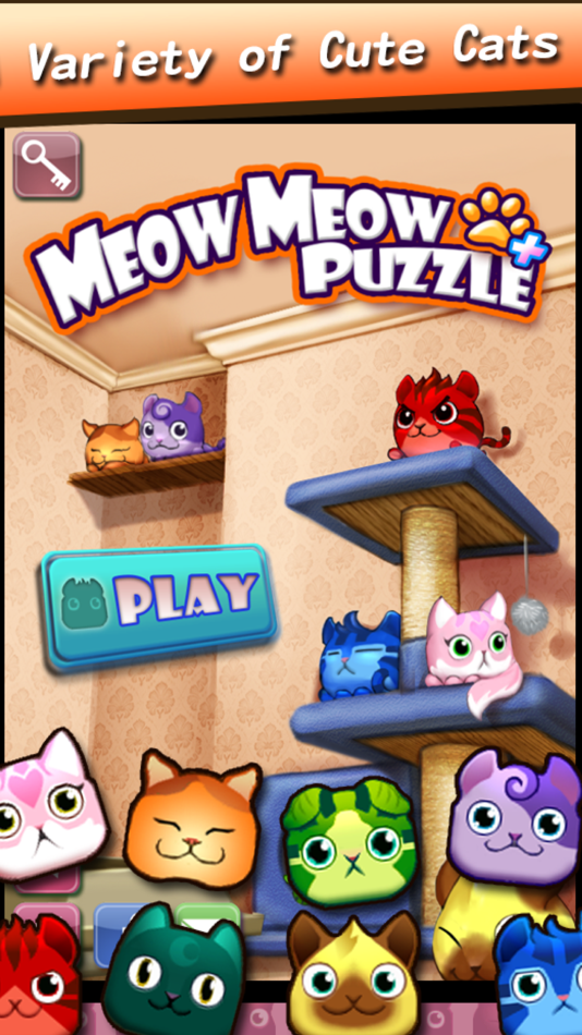 #1. Meow Meow Puzzle (iOS) By: Millo Games Inc.