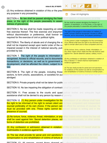 LawJuan: Constitution screenshot 4