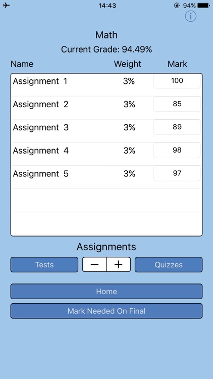 GradeGoals screenshot-3